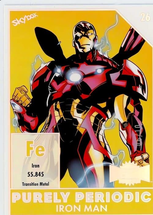 Iron Man #PP-26 — 2024 Marvel Metal Universe Avengers