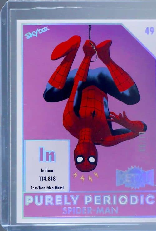 Spider-Man #PP-49 — 2024 Marvel Metal Universe Avengers