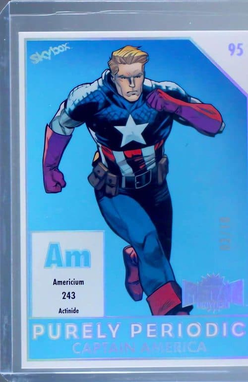 Captain America #PP-95 — 2024 Marvel Metal Universe Avengers