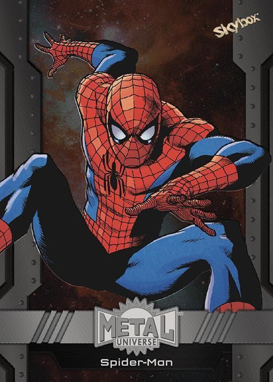Spider-Man #100 — 2024 Marvel Metal Universe Avengers