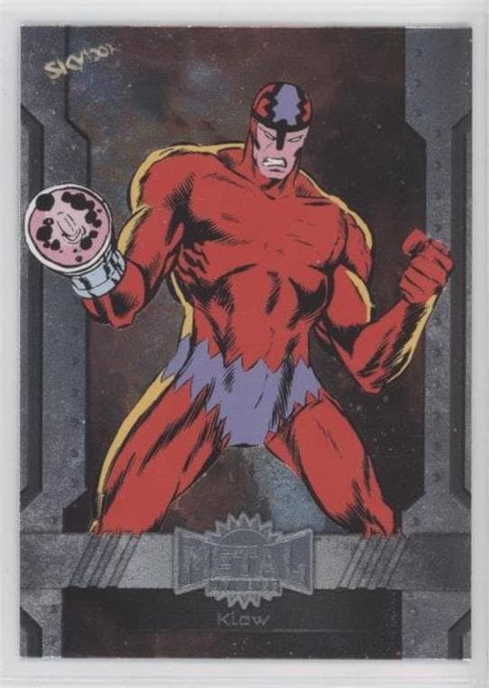 Klaw #102 — 2024 Marvel Metal Universe Avengers