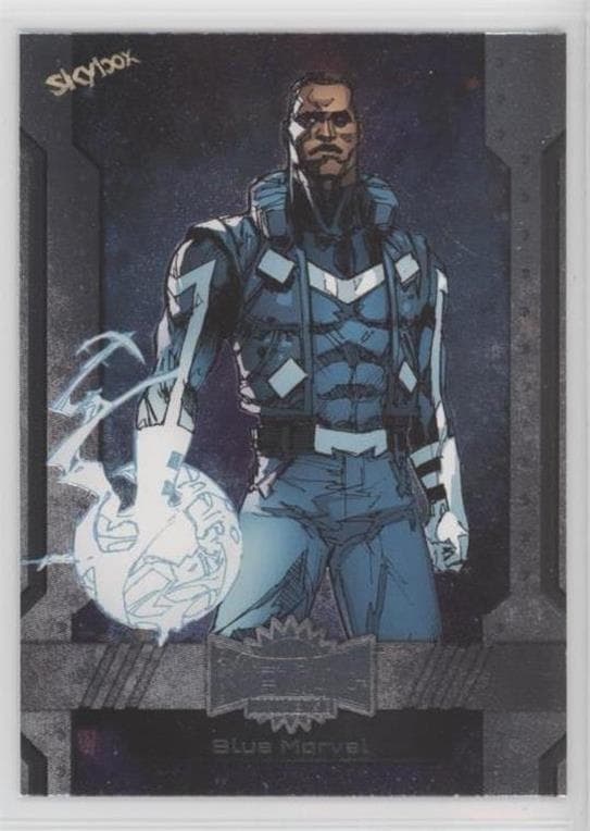 Blue Marvel #127 — 2024 Marvel Metal Universe Avengers