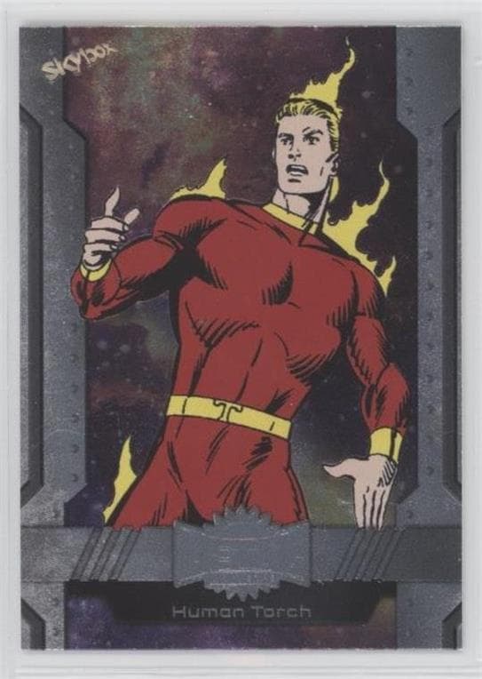 Human Torch #134 — 2024 Marvel Metal Universe Avengers