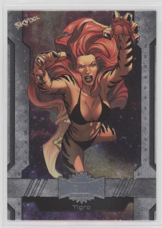 Tigra #200 — 2024 Marvel Metal Universe Avengers