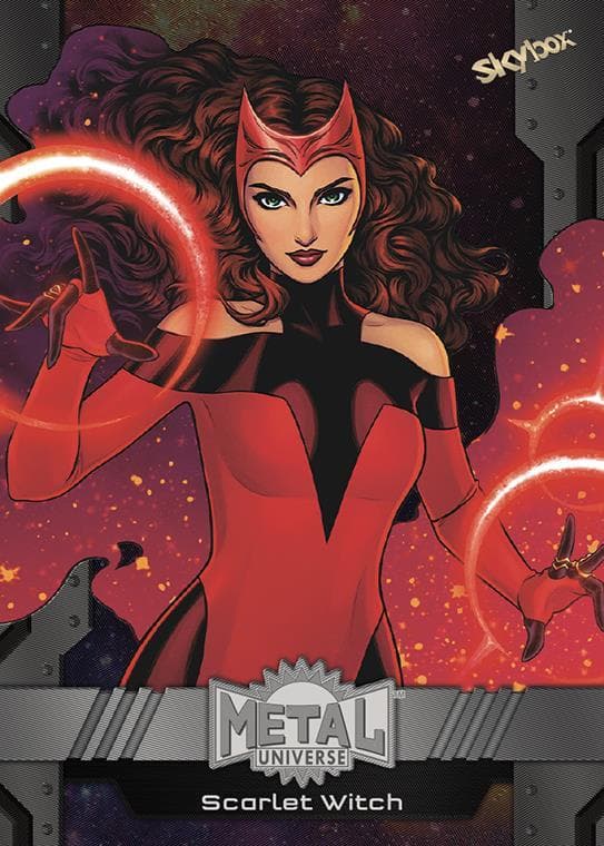 Scarlet Witch #21 — 2024 Marvel Metal Universe Avengers