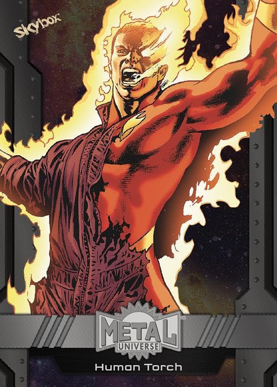 Human Torch #34 — 2024 Marvel Metal Universe Avengers