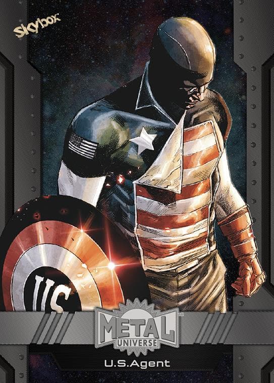 U.S. Agent #52 — 2024 Marvel Metal Universe Avengers