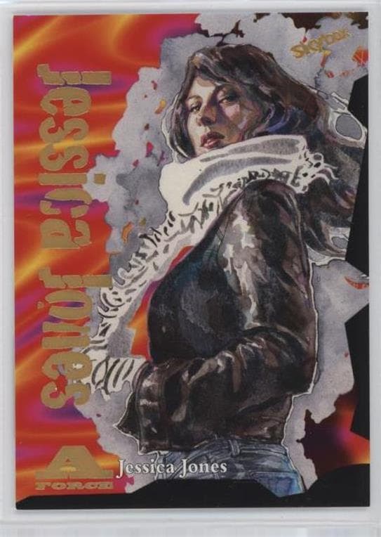 Jessica Jones #AF14 — 2024 Marvel Metal Universe Avengers