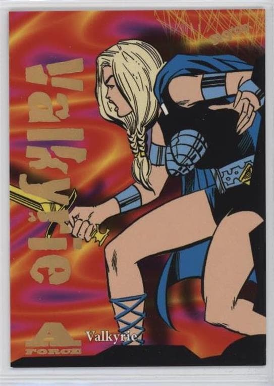 Valkyrie #AF32 — 2024 Marvel Metal Universe Avengers