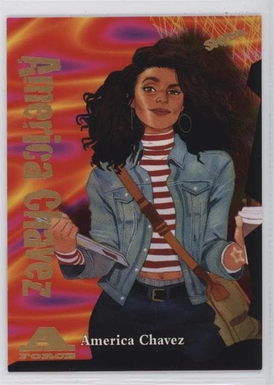 America Chavez #AF7 — 2024 Marvel Metal Universe Avengers