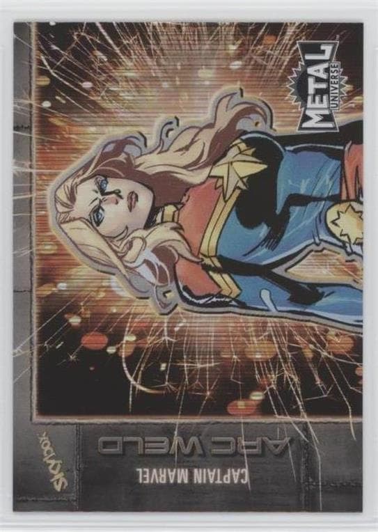Captain Marvel #AW-11 — 2024 Marvel Metal Universe Avengers