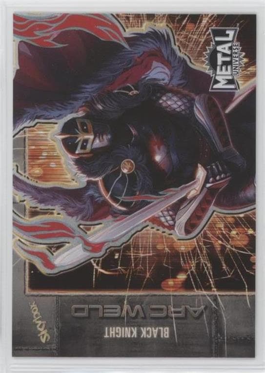 Black Knight #AW-19 — 2024 Marvel Metal Universe Avengers