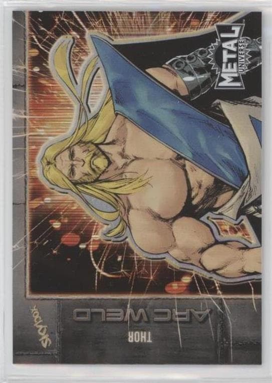 Thor #AW-27 — 2024 Marvel Metal Universe Avengers