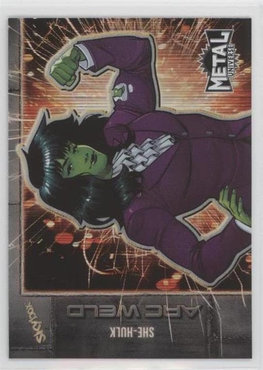 She-Hulk #AW-30 — 2024 Marvel Metal Universe Avengers