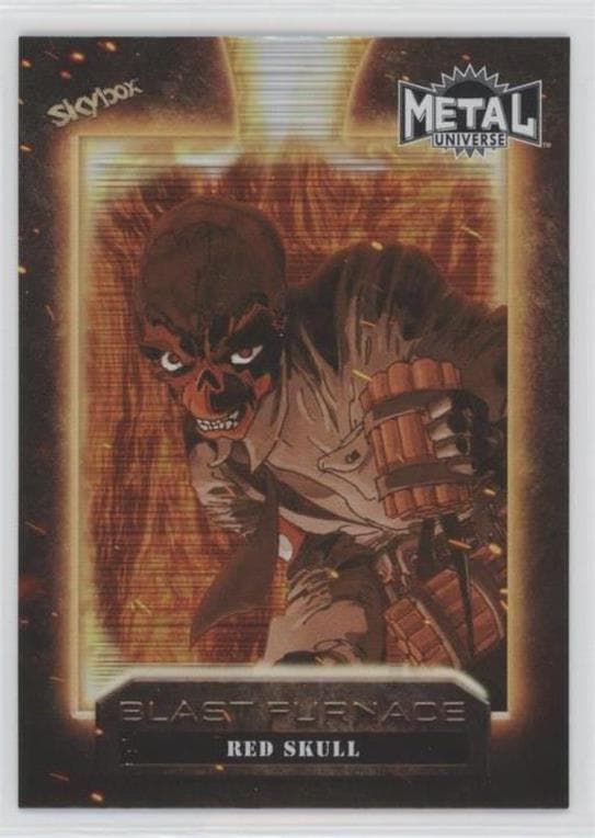 Red Skull #BF-26 — 2024 Marvel Metal Universe Avengers