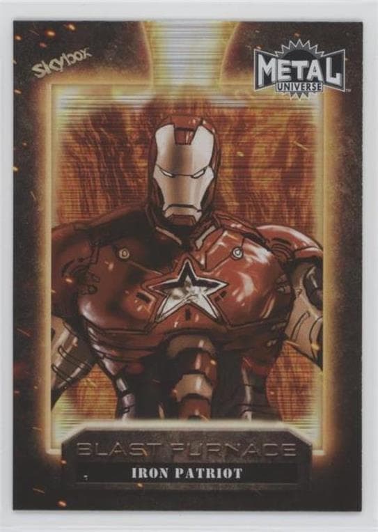 Iron Patriot #BF-29 — 2024 Marvel Metal Universe Avengers