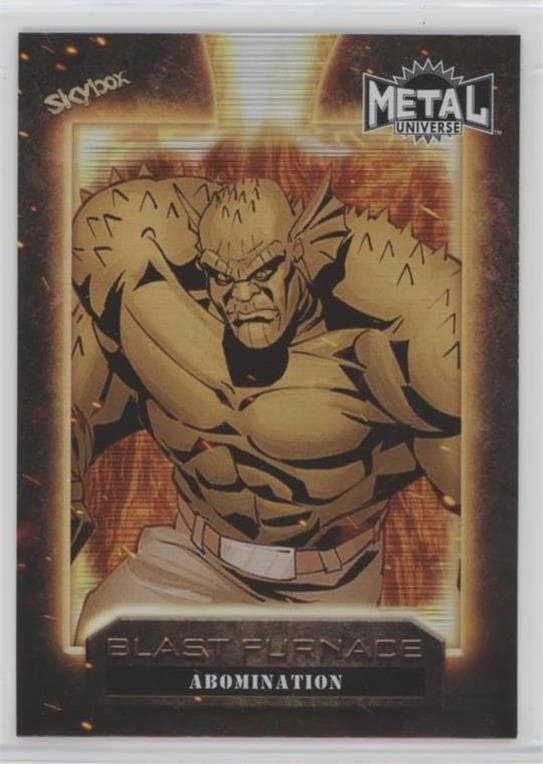 Abomination #BF-6 — 2024 Marvel Metal Universe Avengers