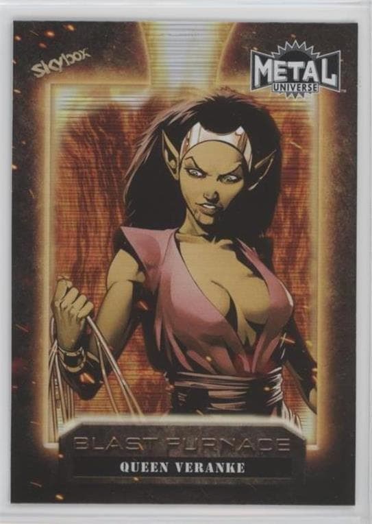 Queen Veranke #BF-7 — 2024 Marvel Metal Universe Avengers