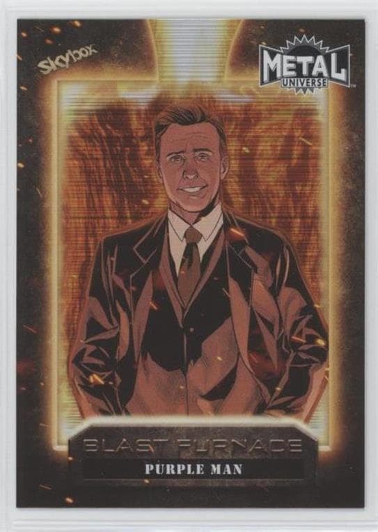 Purple Man #BF-8 — 2024 Marvel Metal Universe Avengers
