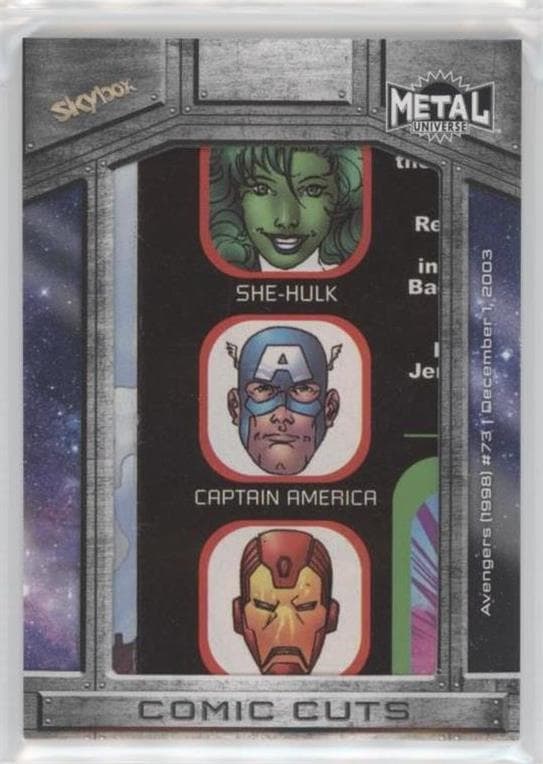 Avengers (1998) #73 #CC-AV29 — 2024 Marvel Metal Universe Avengers