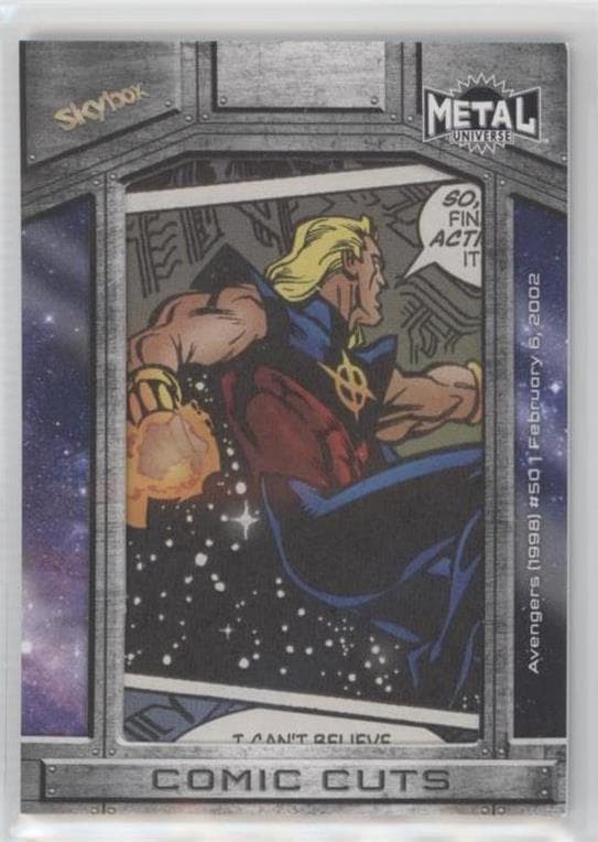 Avengers (1998) #50 #CC-AV44 — 2024 Marvel Metal Universe Avengers