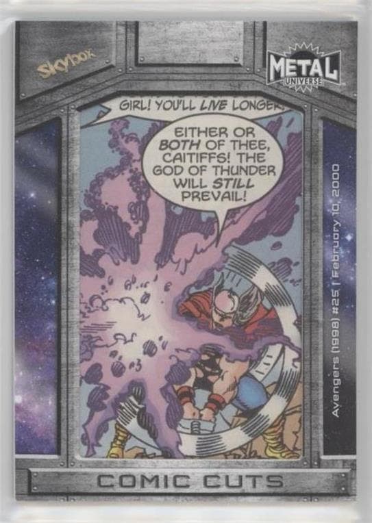 Avengers (1998) #25 #CC-AV48 — 2024 Marvel Metal Universe Avengers