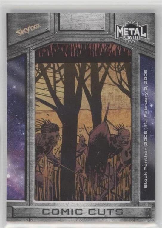 Black Panther (2005) #1 #CC-BP — 2024 Marvel Metal Universe Avengers