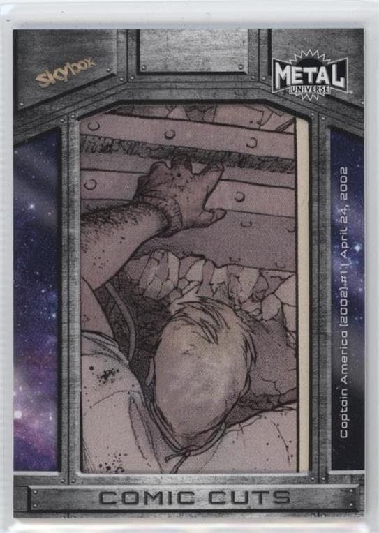 Captain America (2002) #1 #CC-CA — 2024 Marvel Metal Universe Avengers