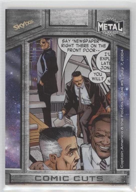 Captain America & the Falcon (2004) #5 #CC-CAF — 2024 Marvel Metal Universe Avengers