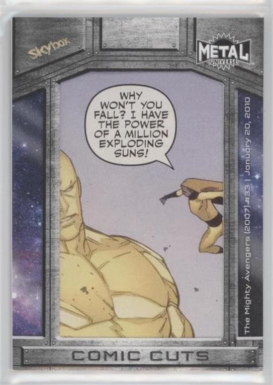 The Mighty Avengers (2007) #33 #CC-MA2 — 2024 Marvel Metal Universe Avengers