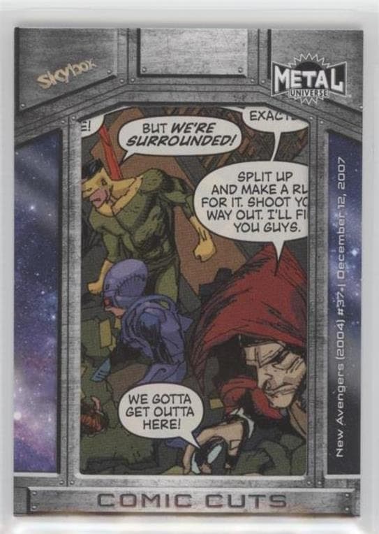 New Avengers (2004) #37 #CC-NA2 — 2024 Marvel Metal Universe Avengers