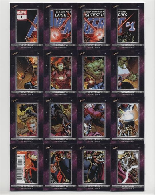 Avengers (2018) #1 #CCC-AV10 — 2024 Marvel Metal Universe Avengers