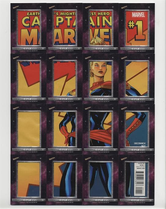 Captain Marvel (2012) #1 #CCC-AV14 — 2024 Marvel Metal Universe Avengers