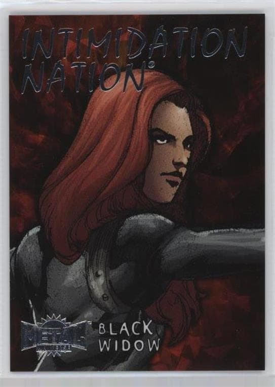 Black Widow #IN43 — 2024 Marvel Metal Universe Avengers