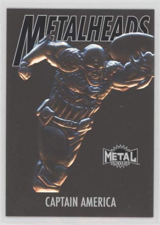 Captain America #MH-3 — 2024 Marvel Metal Universe Avengers