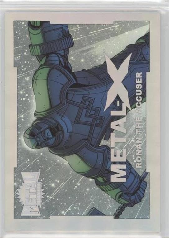 Ronan The Accuser #MX19 — 2024 Marvel Metal Universe Avengers