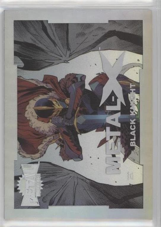 Black Knight #MX3 — 2024 Marvel Metal Universe Avengers