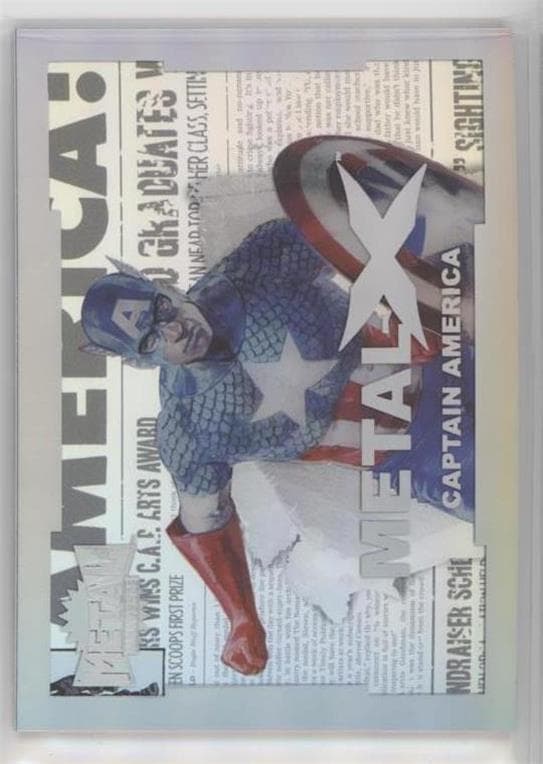 Captain America #MX5 — 2024 Marvel Metal Universe Avengers