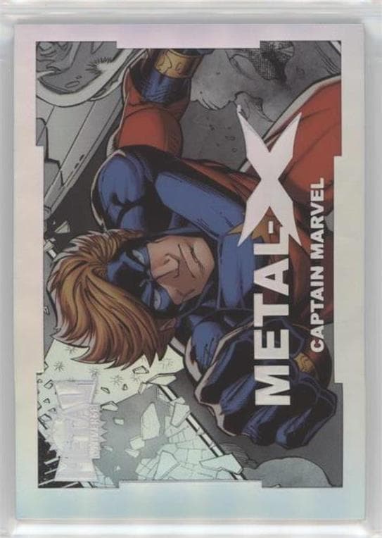 Captain Marvel #MX9 — 2024 Marvel Metal Universe Avengers