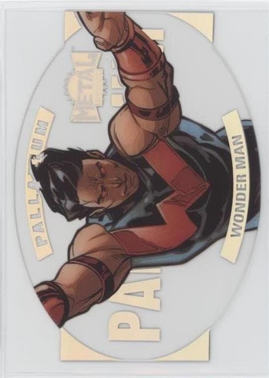 Wonder Man #P-15 — 2024 Marvel Metal Universe Avengers
