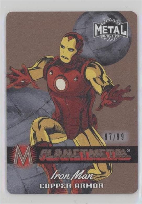 Iron Man #PM-1 — 2024 Marvel Metal Universe Avengers