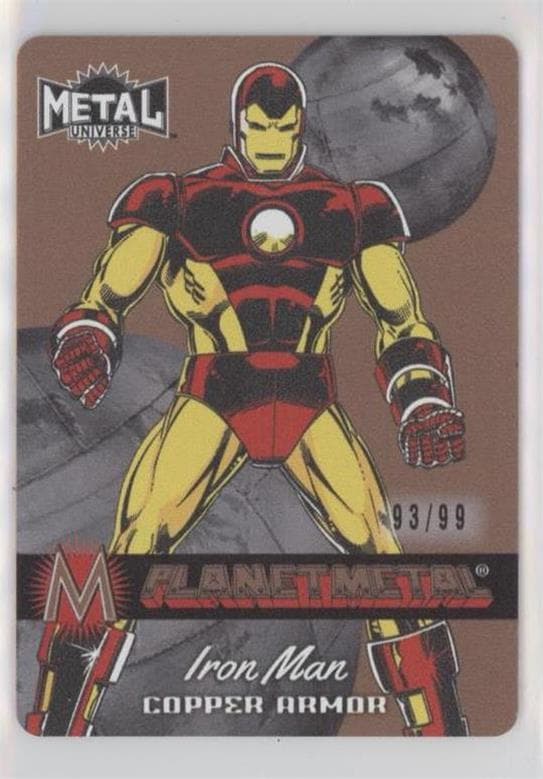Iron Man #PM-12 — 2024 Marvel Metal Universe Avengers