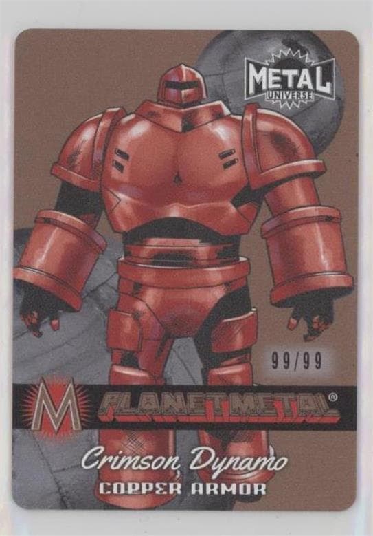 Crimson Dynamo #PM-17 — 2024 Marvel Metal Universe Avengers
