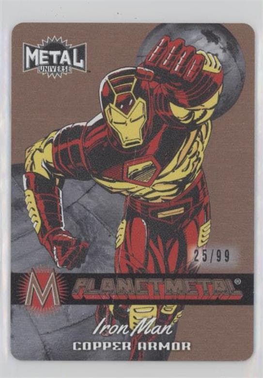 Iron Man #PM-18 — 2024 Marvel Metal Universe Avengers