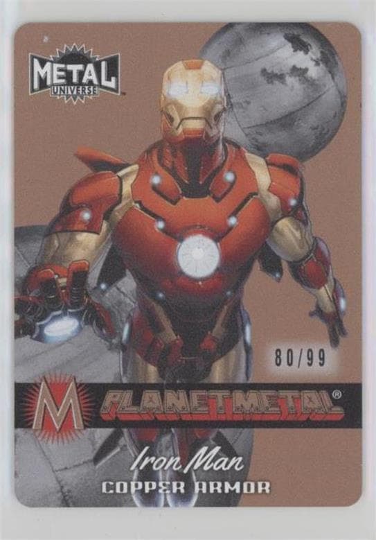 Iron Man #PM-20 — 2024 Marvel Metal Universe Avengers