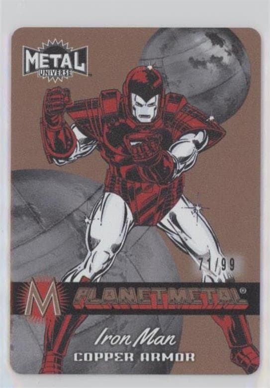 Iron Man #PM-5 — 2024 Marvel Metal Universe Avengers