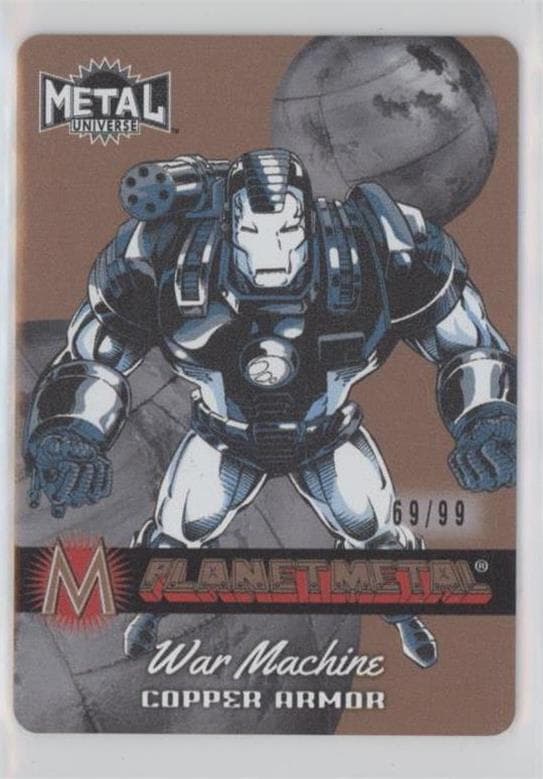 War Machine #PM-6 — 2024 Marvel Metal Universe Avengers