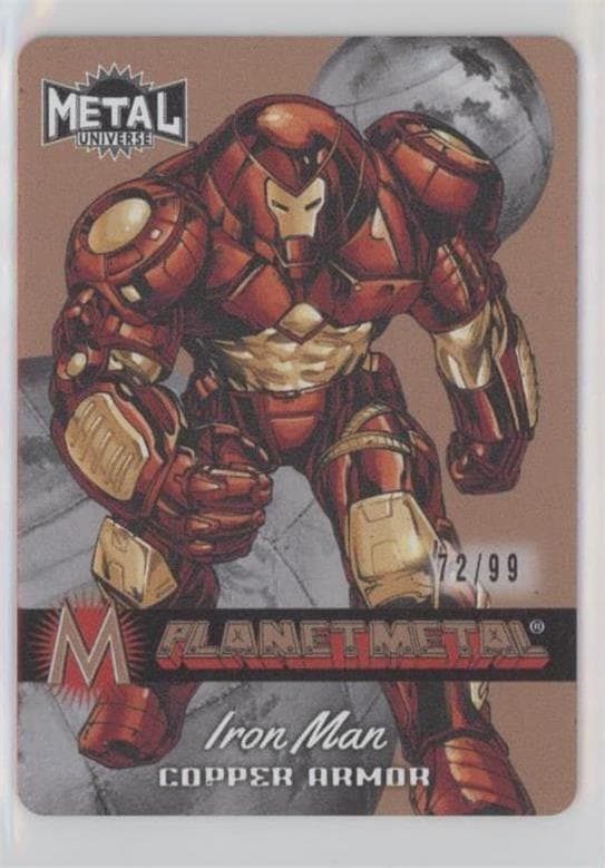 Iron Man #PM-8 — 2024 Marvel Metal Universe Avengers