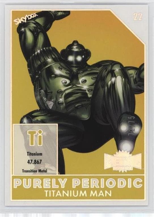 Titanium Man #PP-22 — 2024 Marvel Metal Universe Avengers