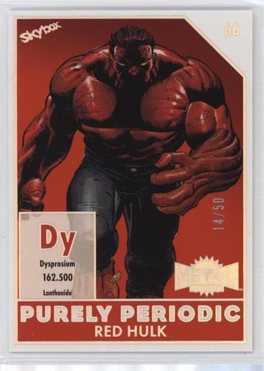 Red Hulk #PP-66 — 2024 Marvel Metal Universe Avengers